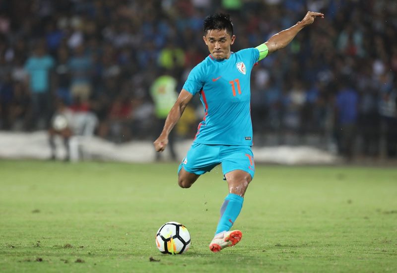 Cầu thủ bóng đá Ấn Độ Sunil Chhetri 